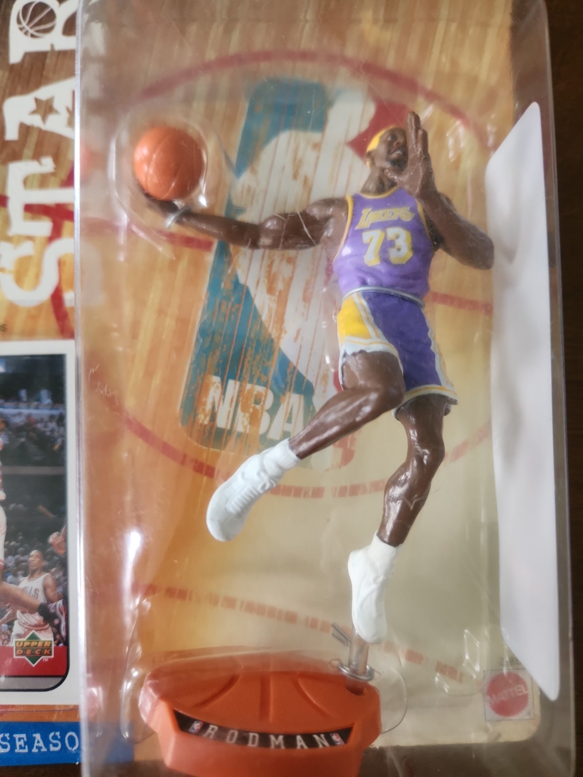 DENNIS RODMAN & ALLEN IVERSON NBA SUPERSTARS REBOUND SERIES 98/99 99/00