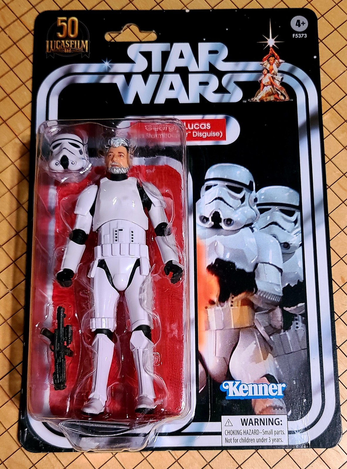 STAR WARS Black Series GEORGE LUCAS IN STORMTROOPER DISGUISE NEW SEALED