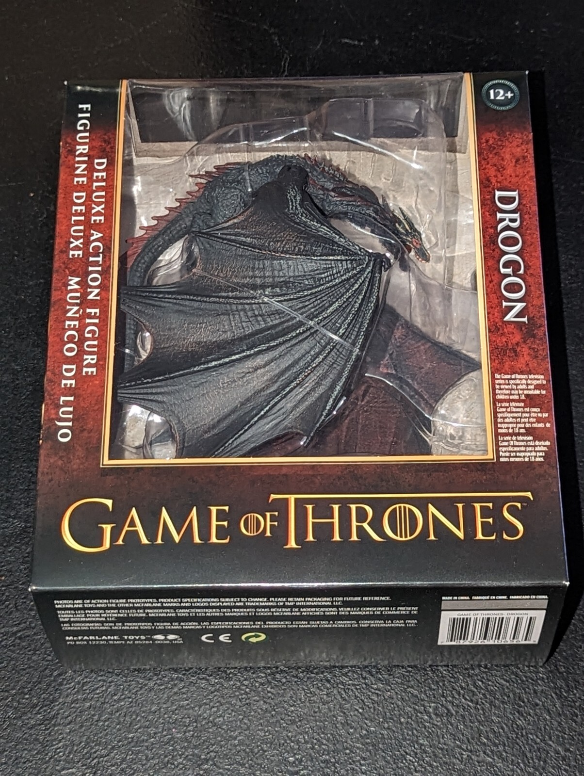 Game Of Thrones Drogon Deluxe Box Action Figure McFarlane Toys Unopened