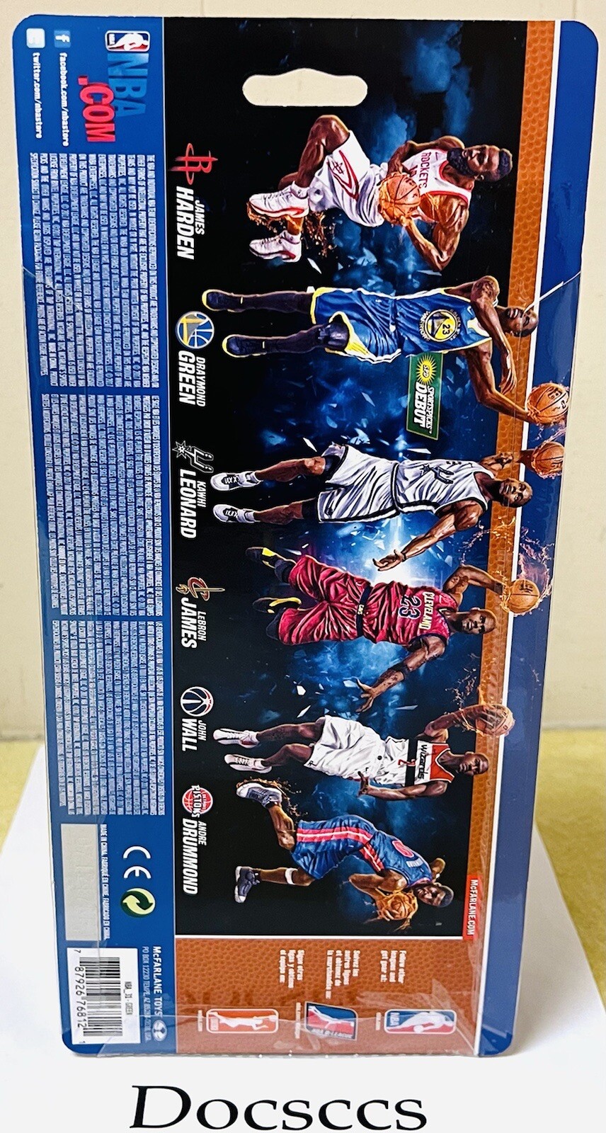 McFarlane Draymond Green NBA 31 Golden State Warriors Action Figure MINT