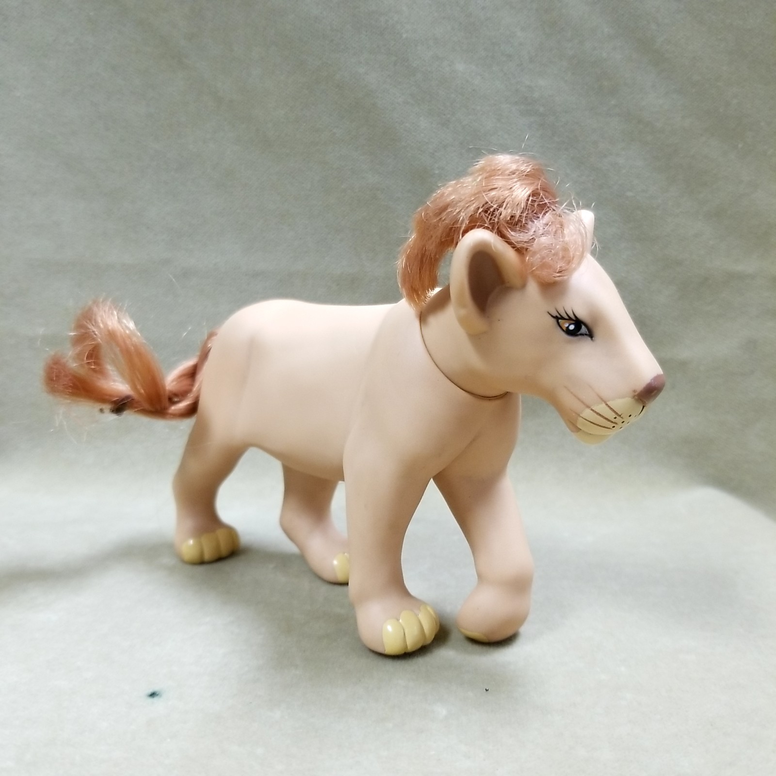 Vintage 1993 TNT Lion King Fakie Plastic Figure Toy Lioness MLP Knock Off