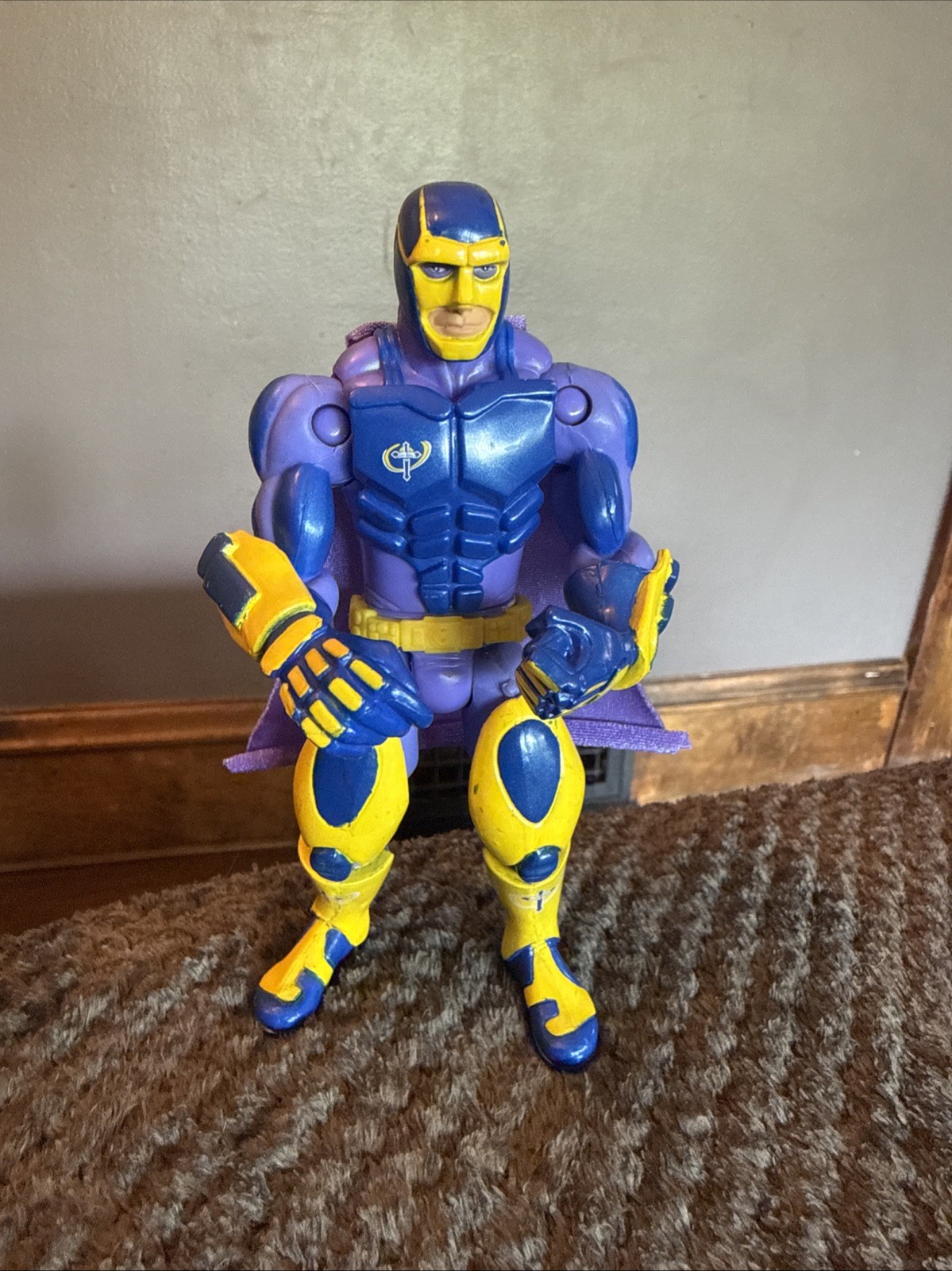 Bibleman Toy Adventures MILES PETERSON 2000 Tommy Nelson 6″ Action Figure
