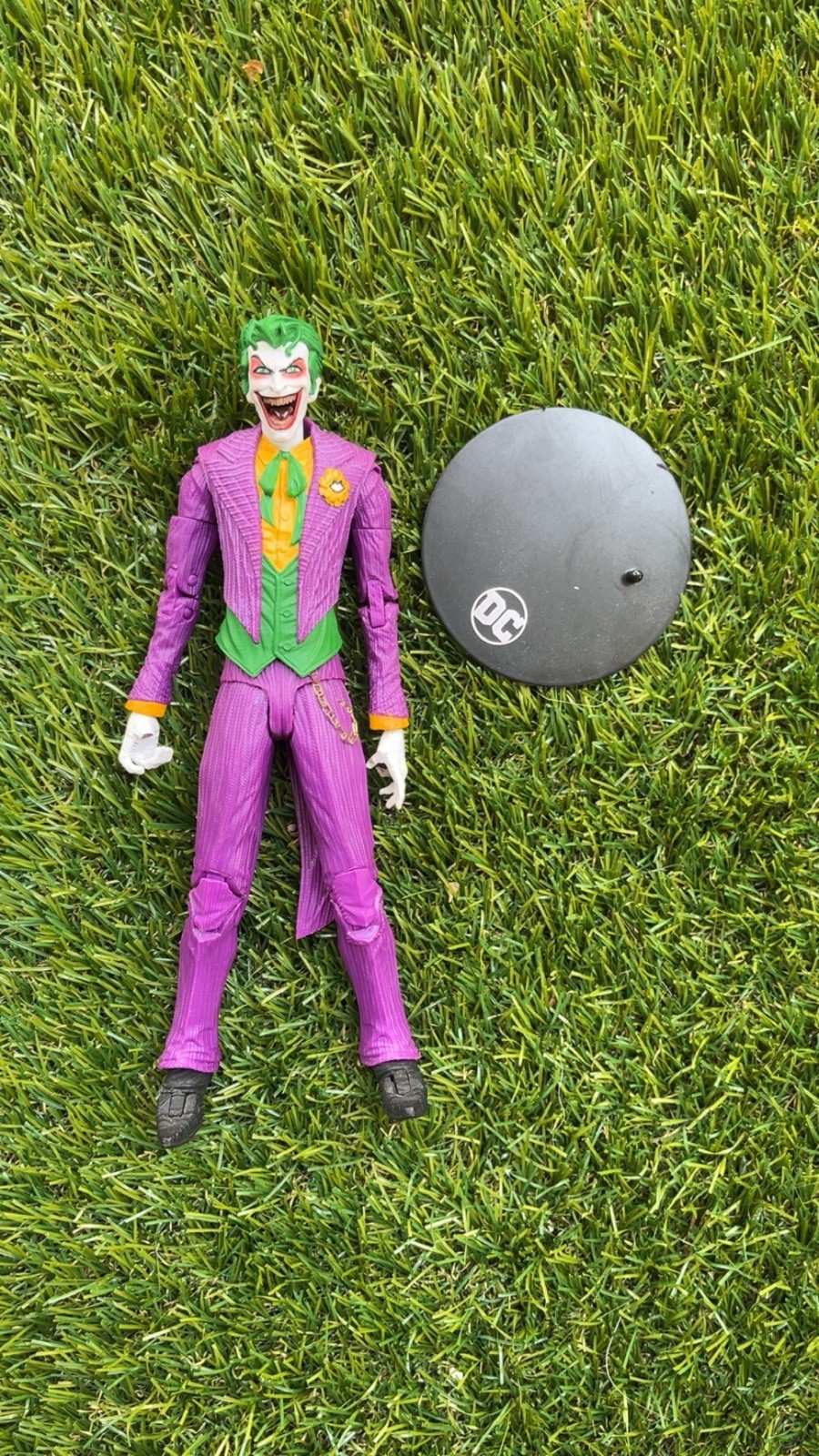 McFarlane DC The Joker Rebirth Figure – Used – 7” 1/10