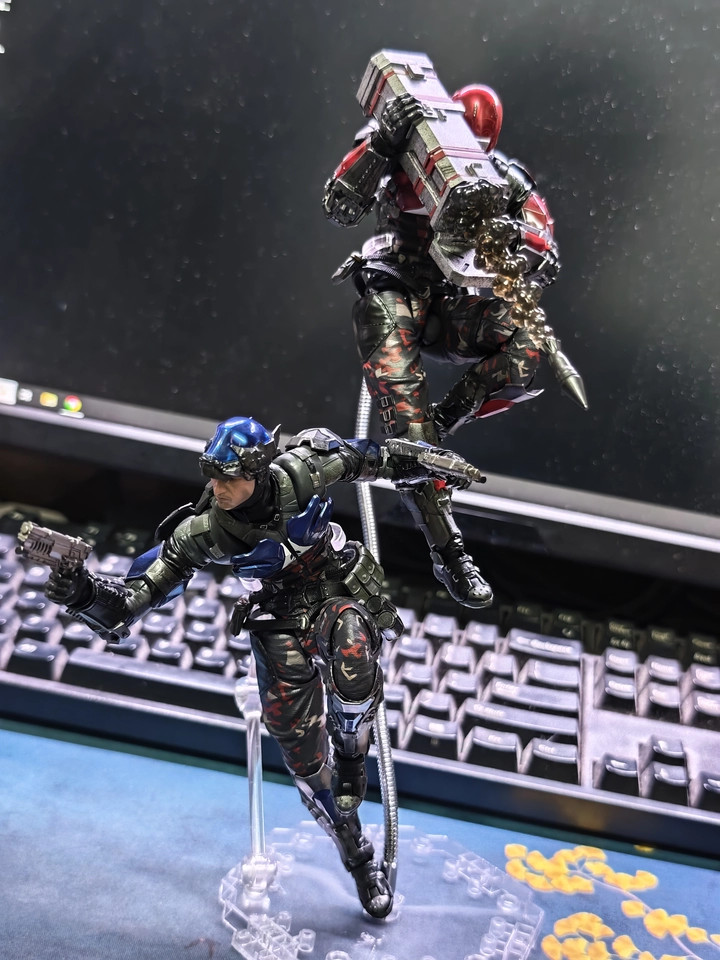 New in Stock！！ LPZZ Batman Arkham Knight Deluxe Action Figure