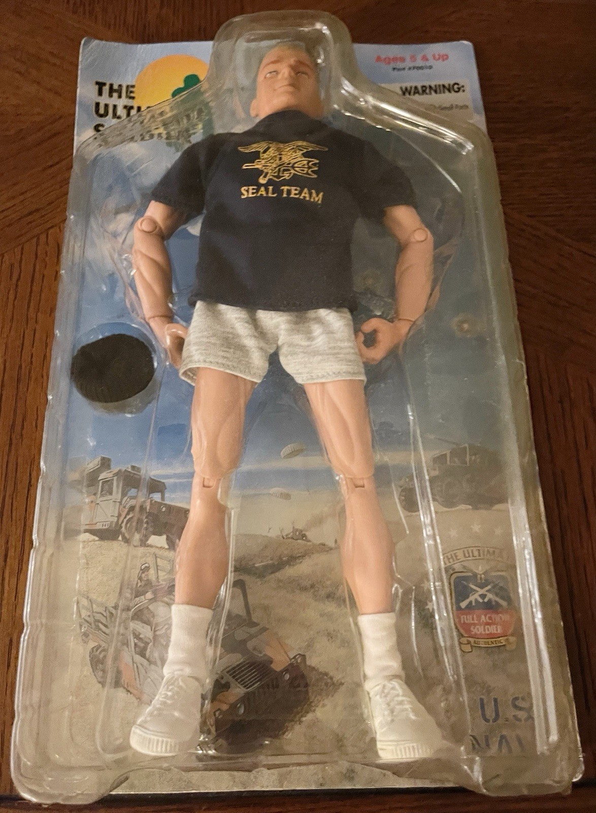 THE ULTIMATE SOLDIER #70010 US Navy Seal Full Action Soldier 12″ Figure 1998