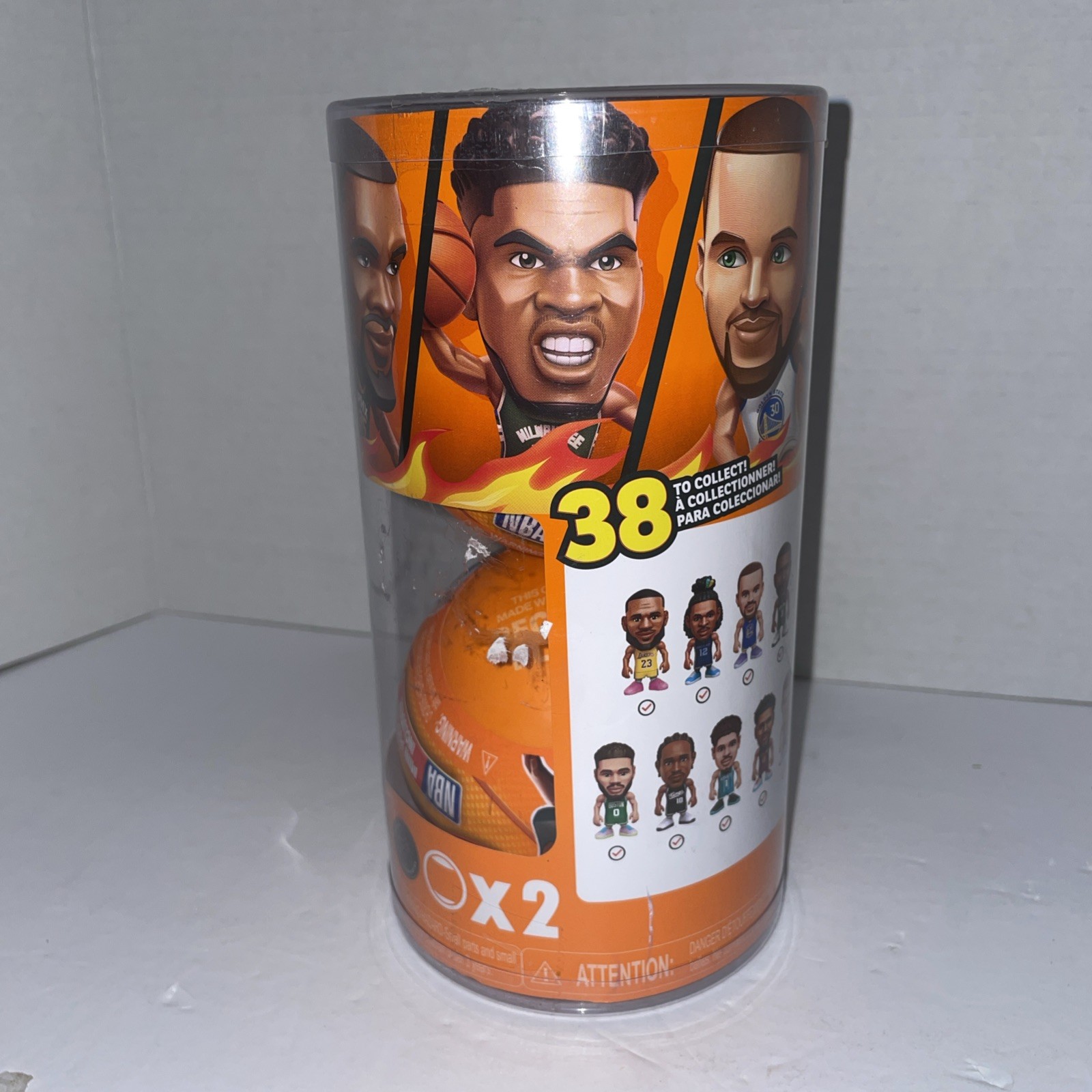 5 Surprise Zuru NBA Ballers 2 Pack Series 1 Toy Mystery Capsule Pack