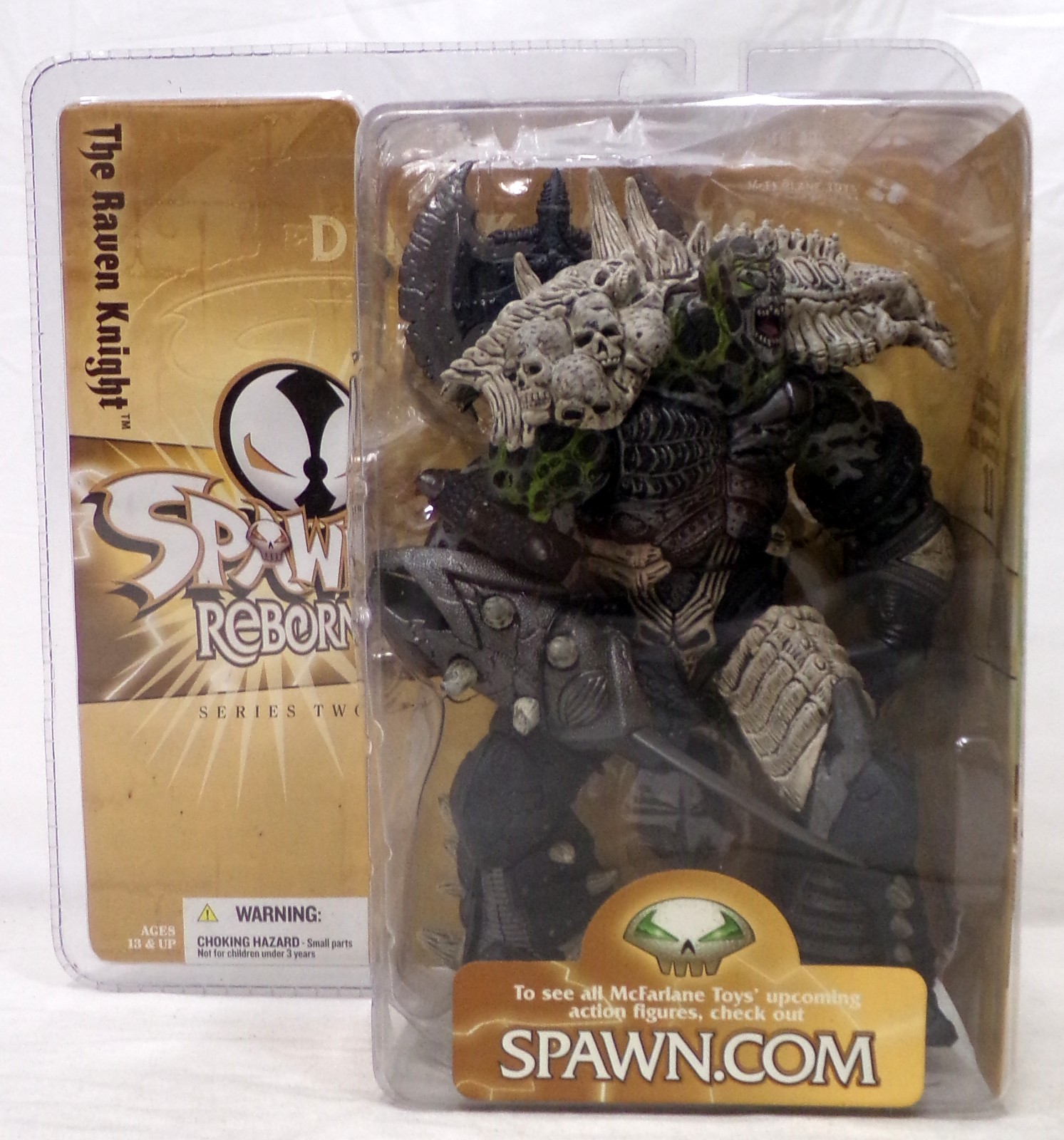 2004 McFarlane Spawn Reborn Series 2 The Raven Knight 7″ Figure New Sealed