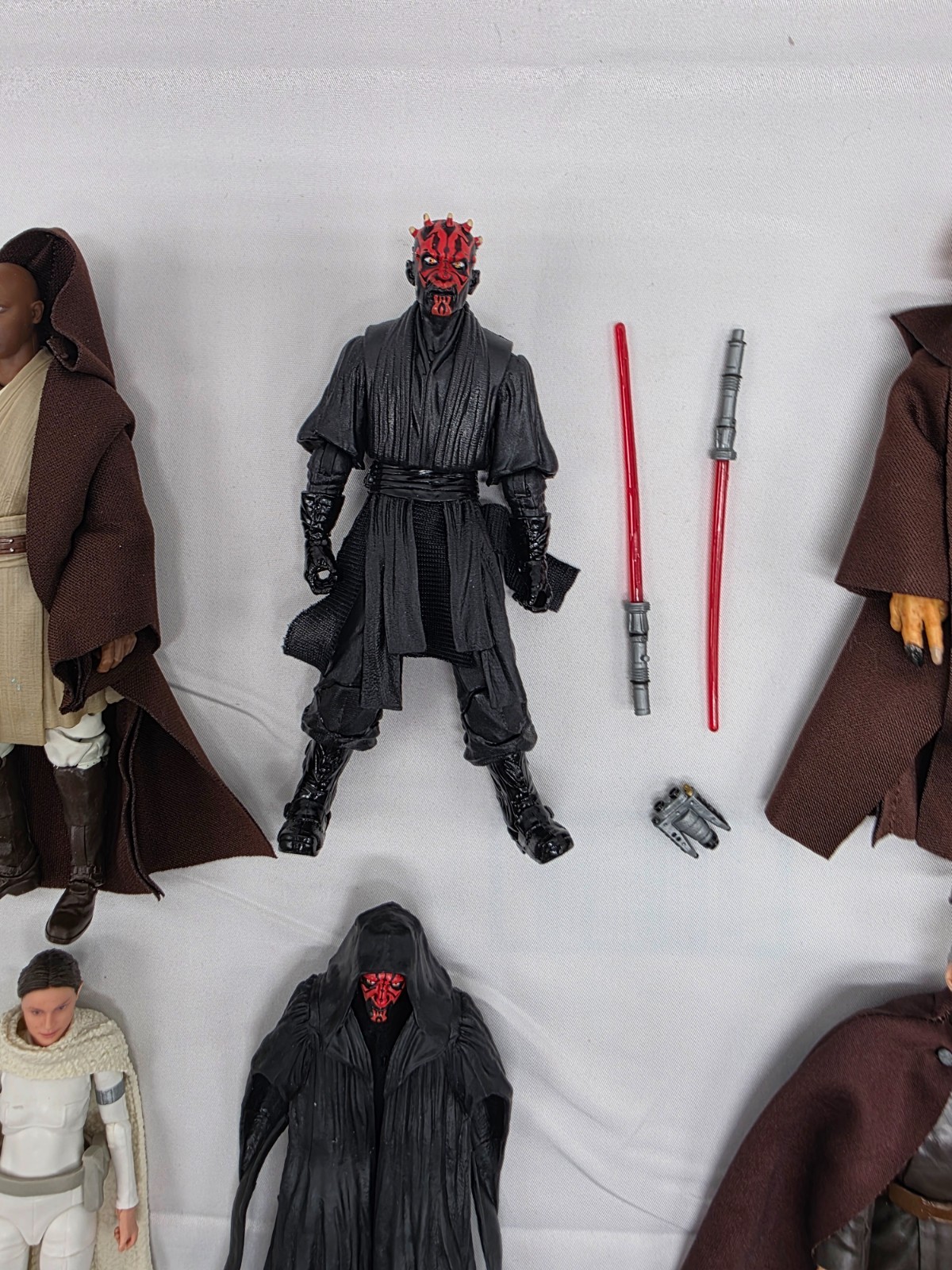 Star Wars Black Series lot 5 Darth Maul Count Dooku Mace Windu SW