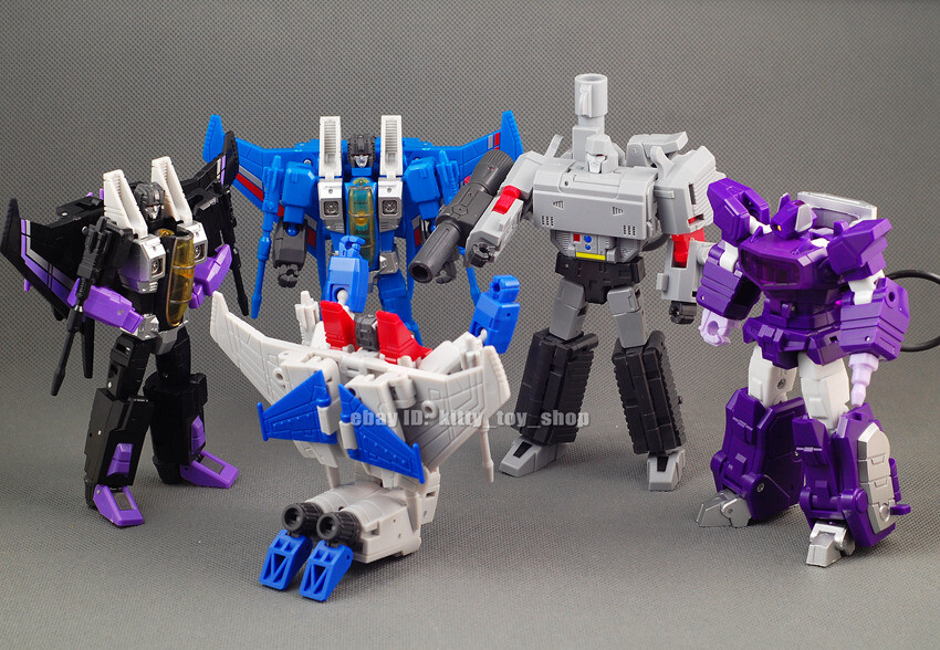 Kids Toy Pocket Size Small Scale MFT Robot Destruction Fighters Model Figures