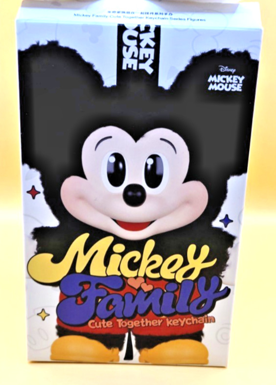 US SELLER Authentic NEW CHIP POP MART Mickey Family Cute Together Keychain