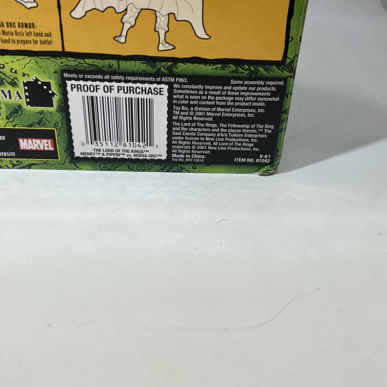 The Lord Of The Rings Merry And Pippin vs Moria Orc Action Figures ToyBiz