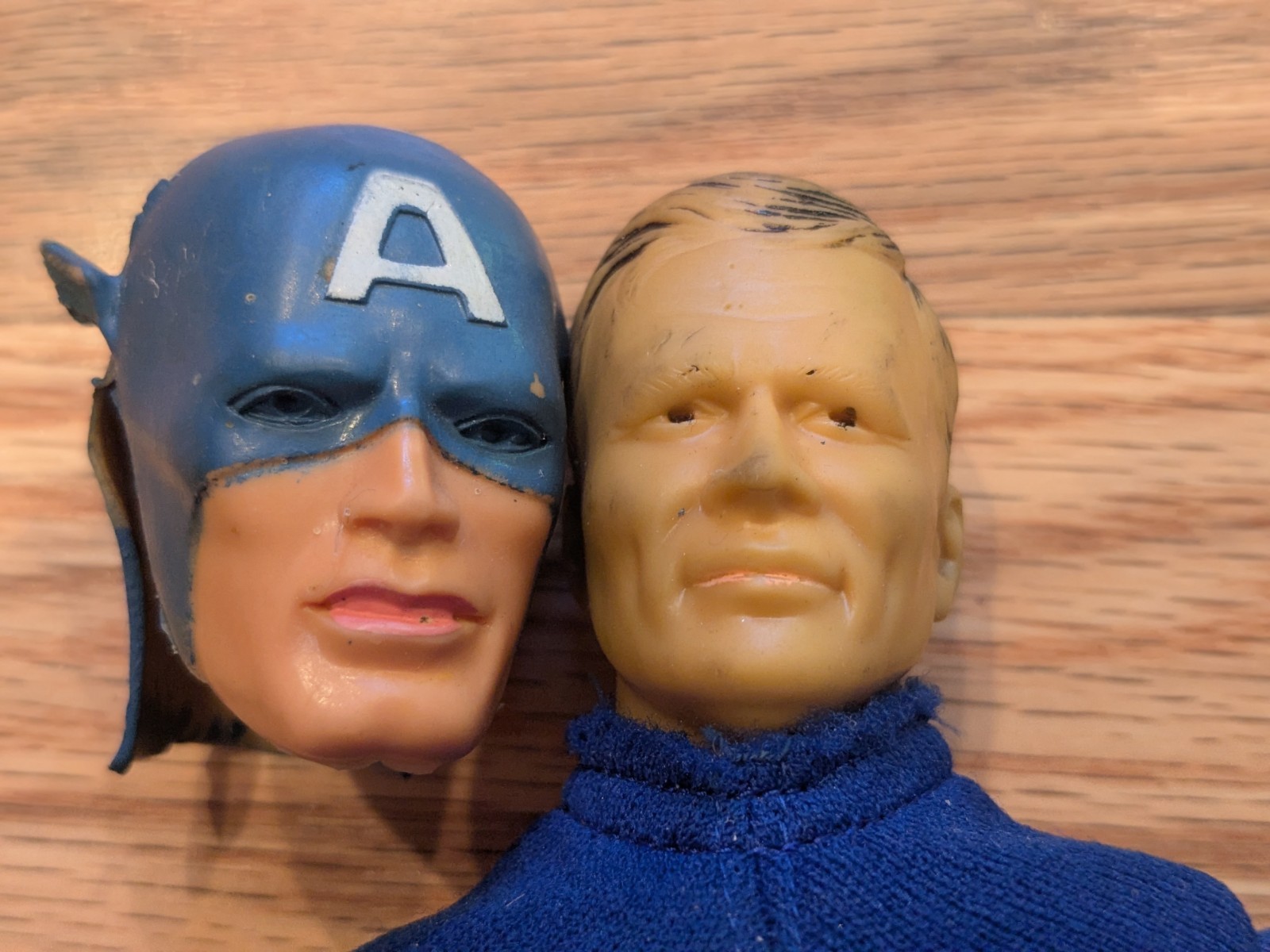 Ideal Toys Captain Action Captain America 1966 12″ figure as pictured