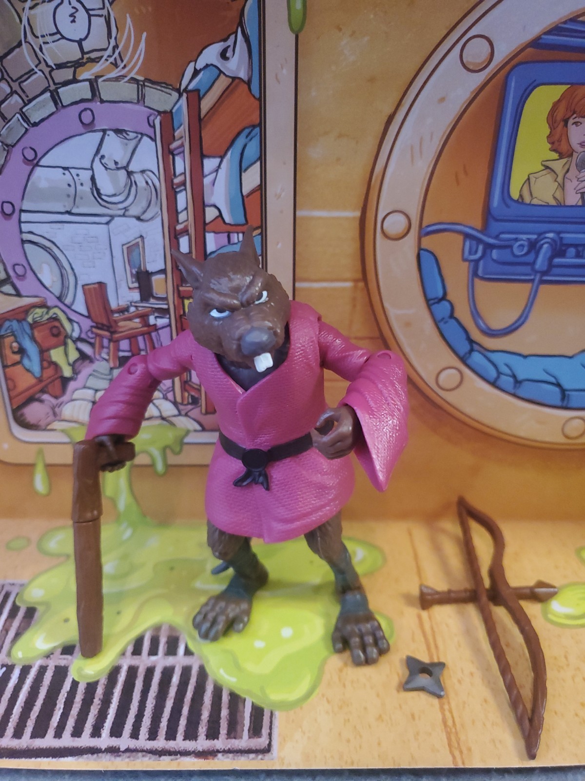 Teenage Mutant Ninja Turtles 1988 Remastered Splinter Cmplt TMNT Playmates Retro