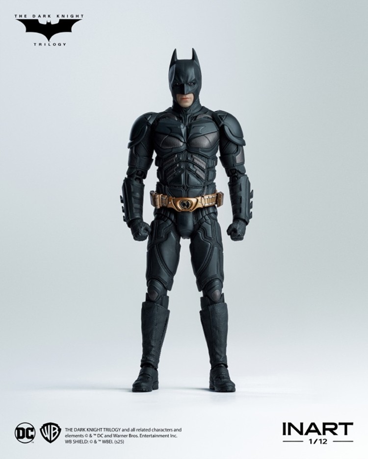 INART The Dark Knight Trilogy Christian Bale Standard Edition 1/12 Action Figure