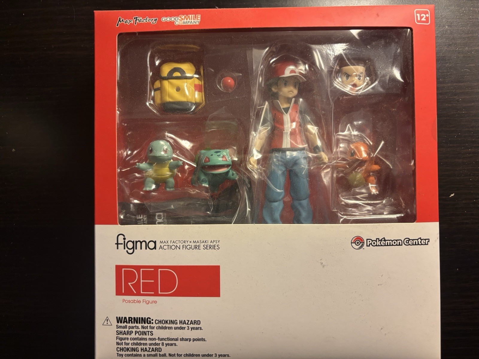 *NEW* Figma 356 Pokemon Red Trainer Pocket Monster
