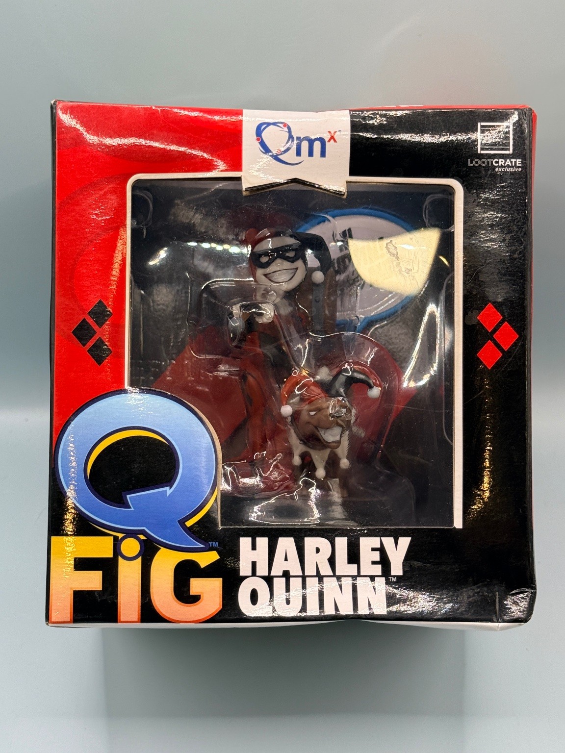 Qmx Harley Quinn DC Comics Suicide Squad Q-Fig Loot Crate Exclusive