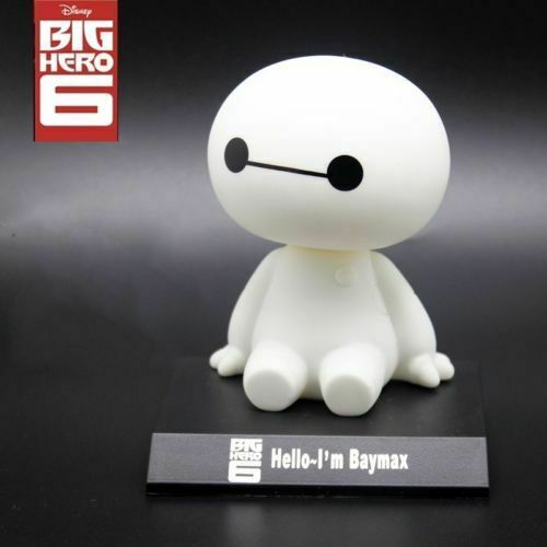 Baymax Big Hero 6 Cartoon Cute Toy Figure Doll Car Dashboard Interior Decoration