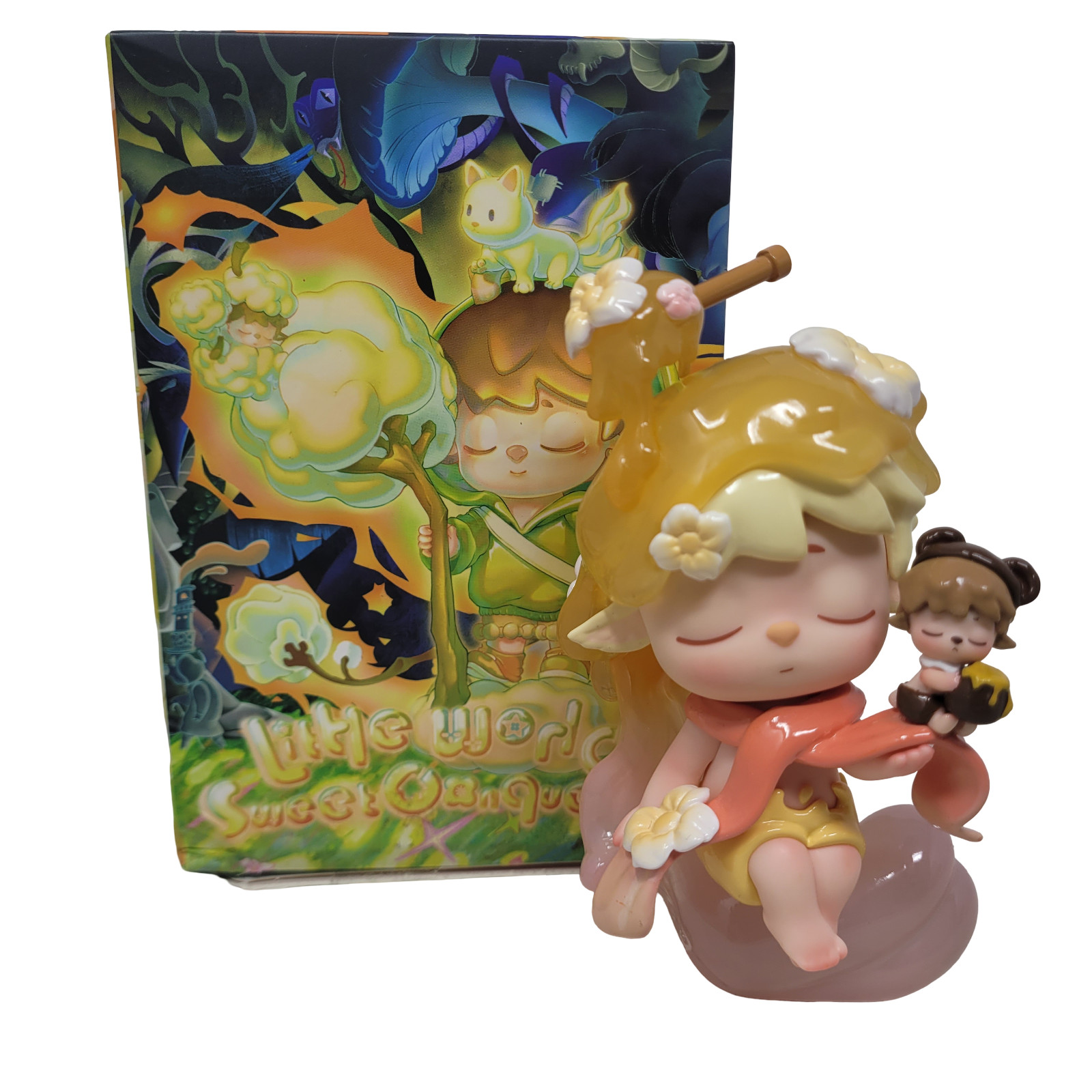 Heyone x Mimi Little World Sweet Conquests Series Honey Bliss Figure New Open