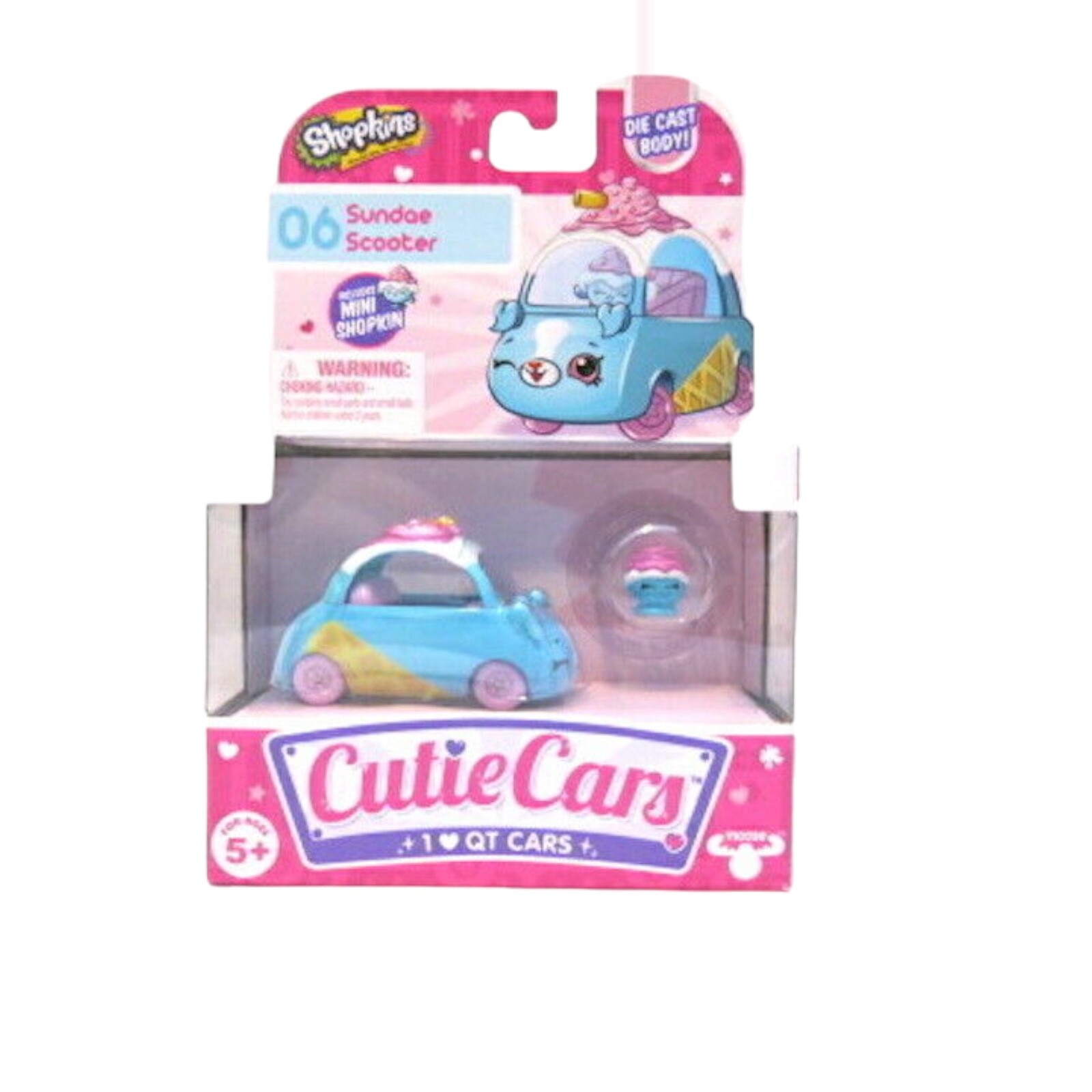 Shopkins Cutie Cars Series 1 06 Sundae Scooter