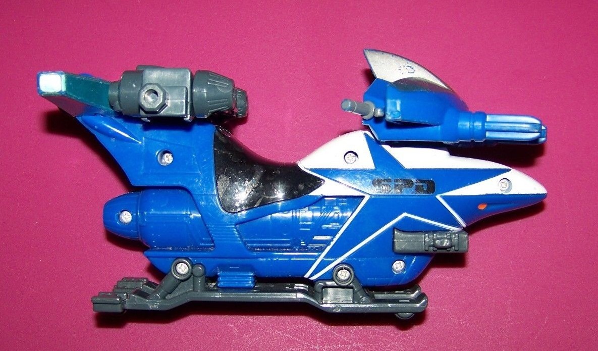 Power Rangers SPD : 2004 Bandai : ATV Vehicle for Blue Ranger