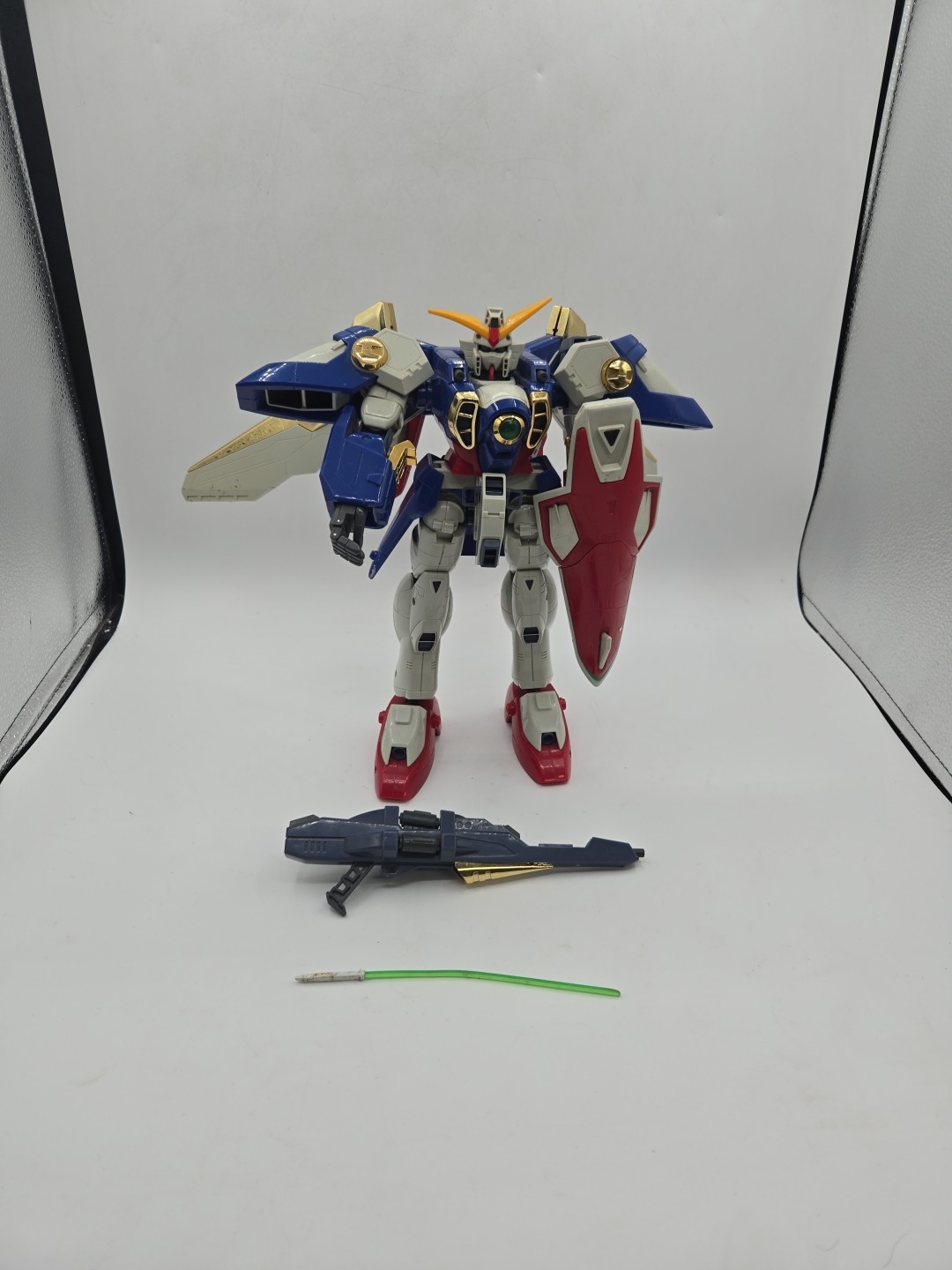 Suit Gundam Wing Transforming Bird Mode Vintage 2000 Deluxe 12″ DX 1/60 90% Comp