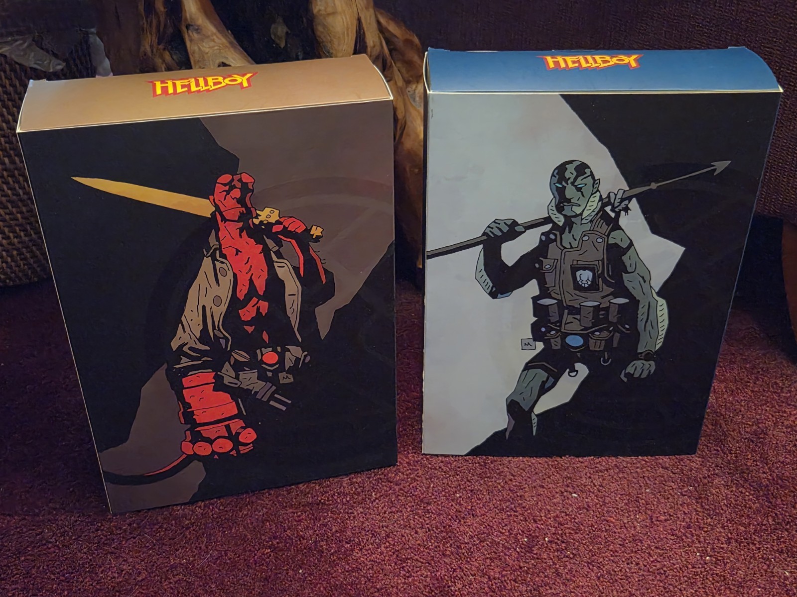 1000 Toys Hellboy & Abe Sapien Dark Horse Action Figure 1/12