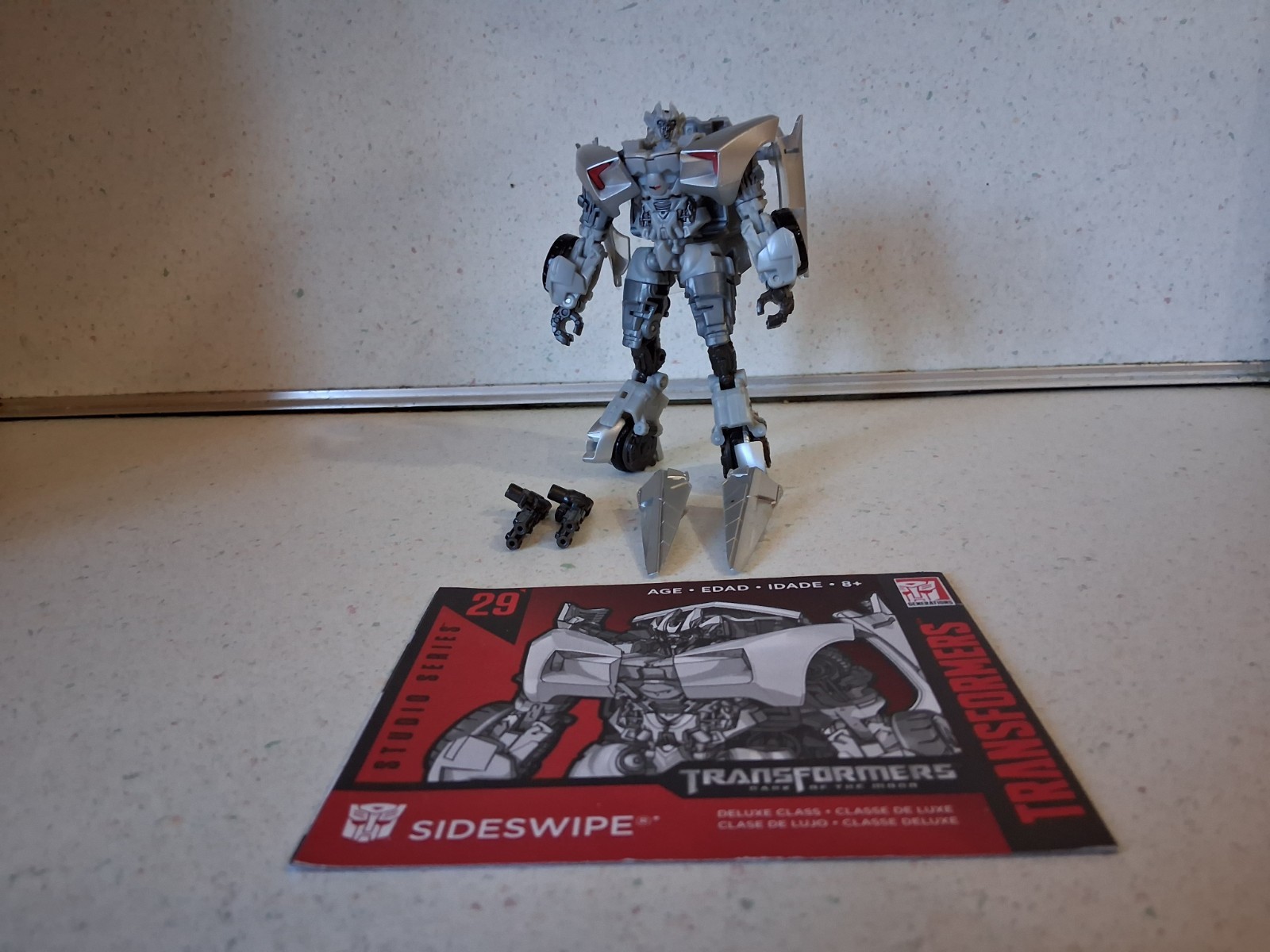 Transformers Studio Series 29 Deluxe Class DOTM Sideswipe Complete