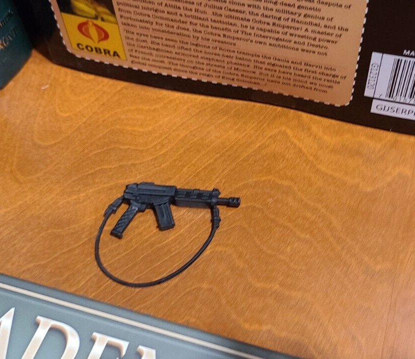 G.I. Joe RAH Outback 1987 (Black) gun 1:18 3DPO Customs