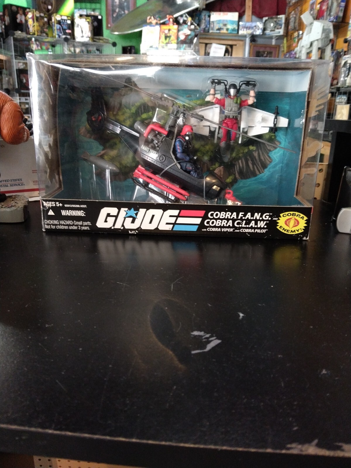 GI JOE 25th Anniversary Cobra FANG and Cobra CLAW w/ Cobra Viper and Cobra Pilot