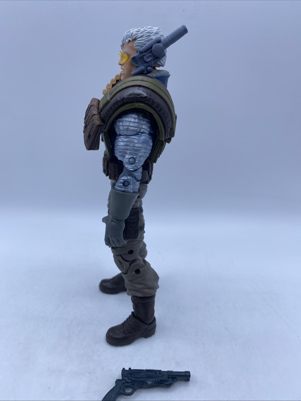 Marvel Legends Cable Sasquatch BAF Wave Loose INCOMPLETE