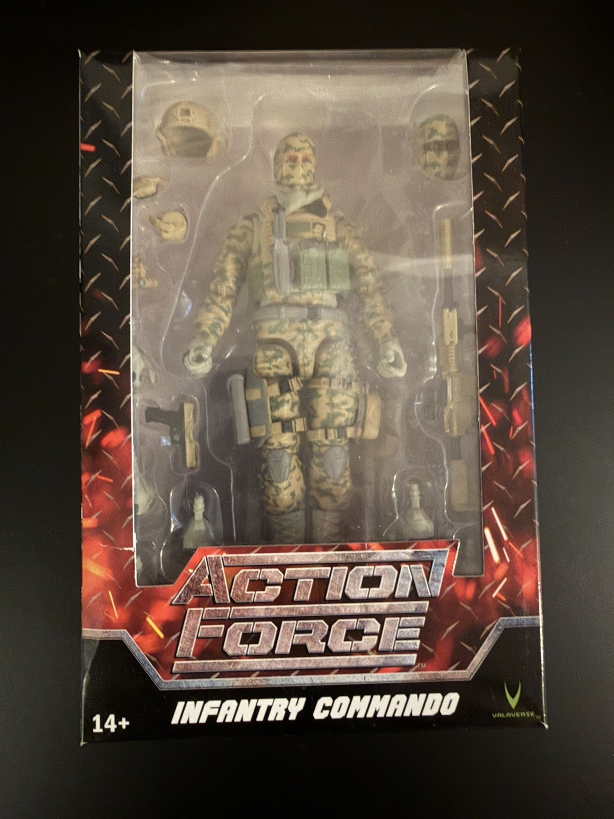 Valaverse Action Force Infantry Commando Figure – Dorkside Toys Exclusive