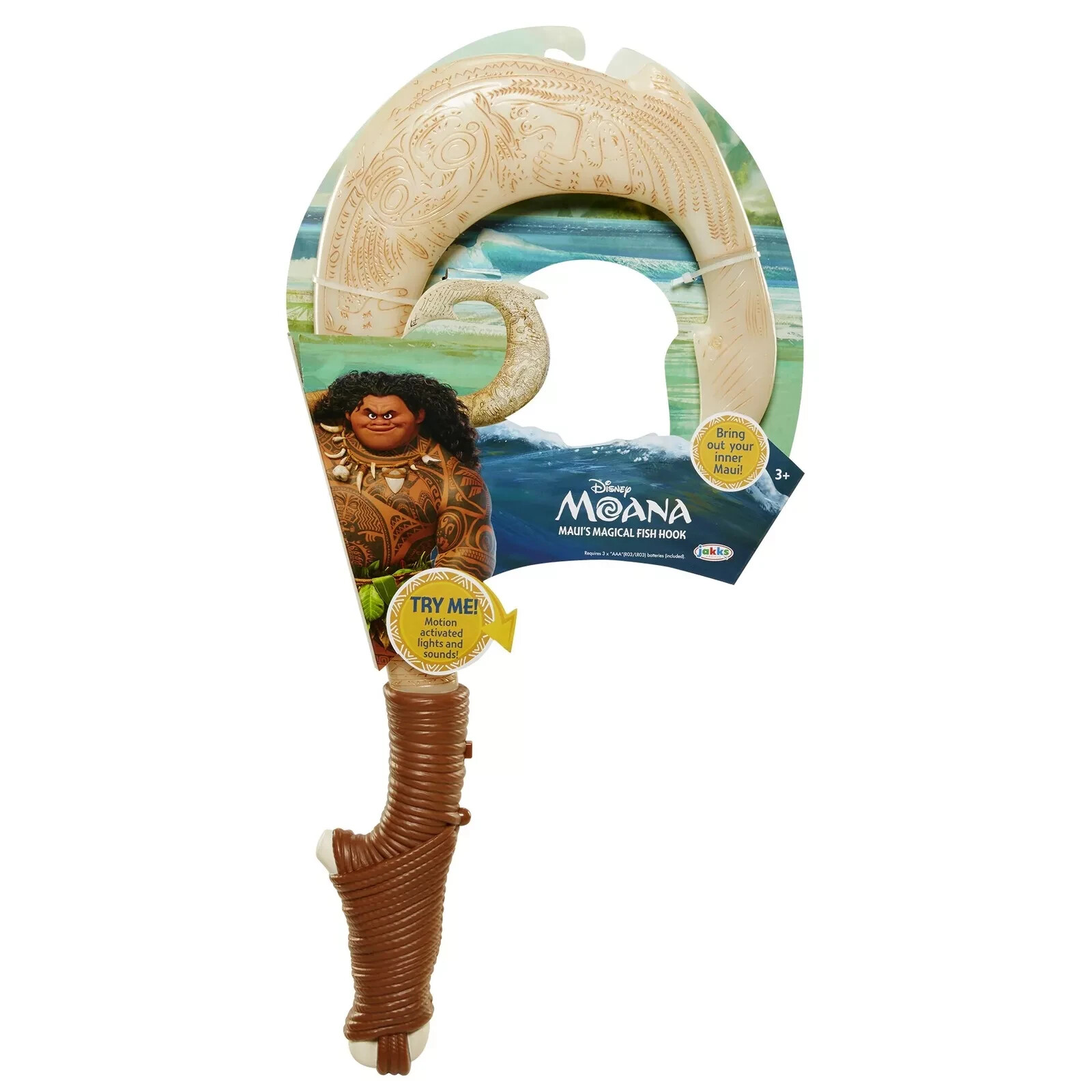 Disney Moana Mauis Magical Fish Hook Motion Activated Lights and Sound! 20 …