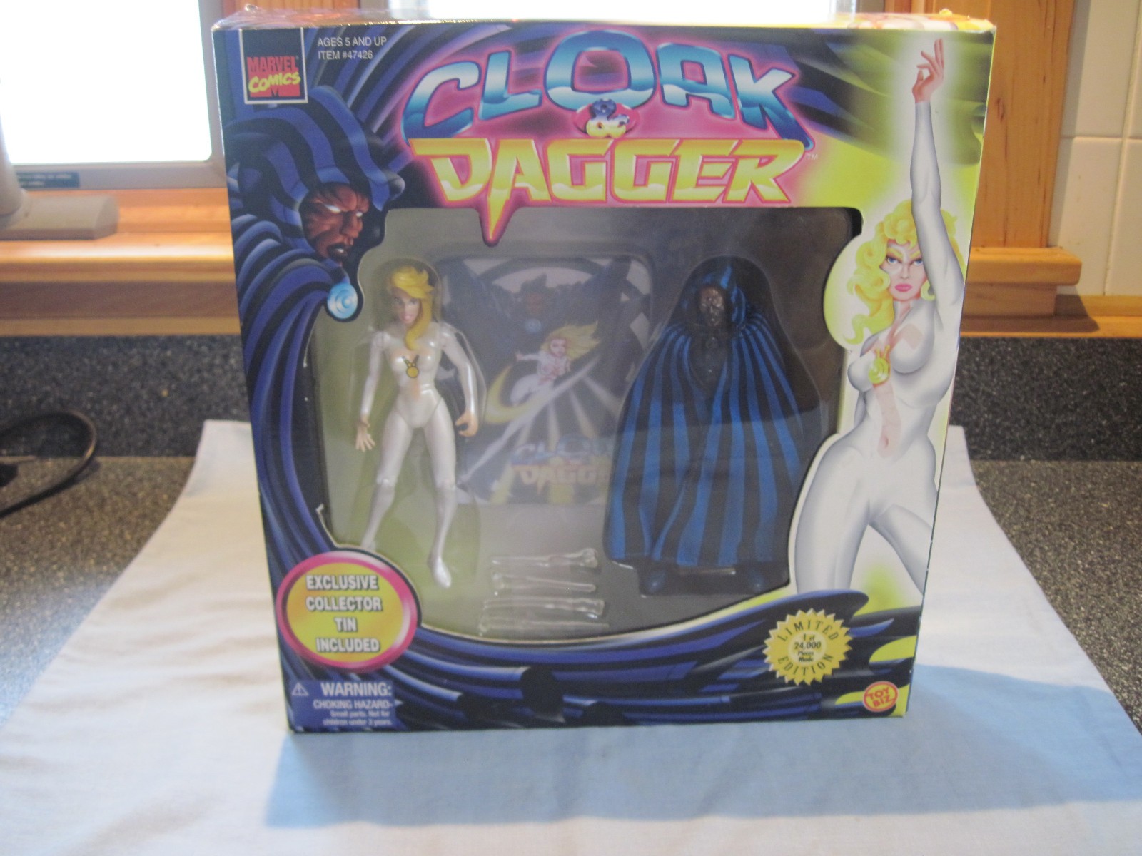 Cloak and Dagger Toy Biz ages 5 adn up limited edition