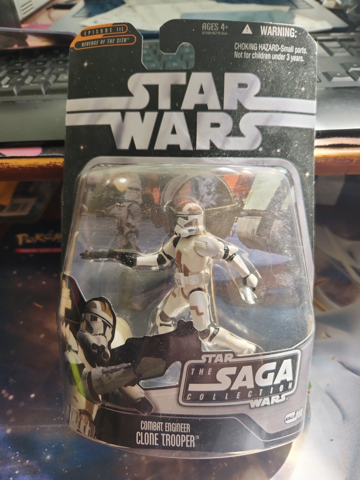 STAR WARS THE SAGA COLLECTION #068 CLONE TROOPER COMBAT ENGINEER 2006 NEW SEALED