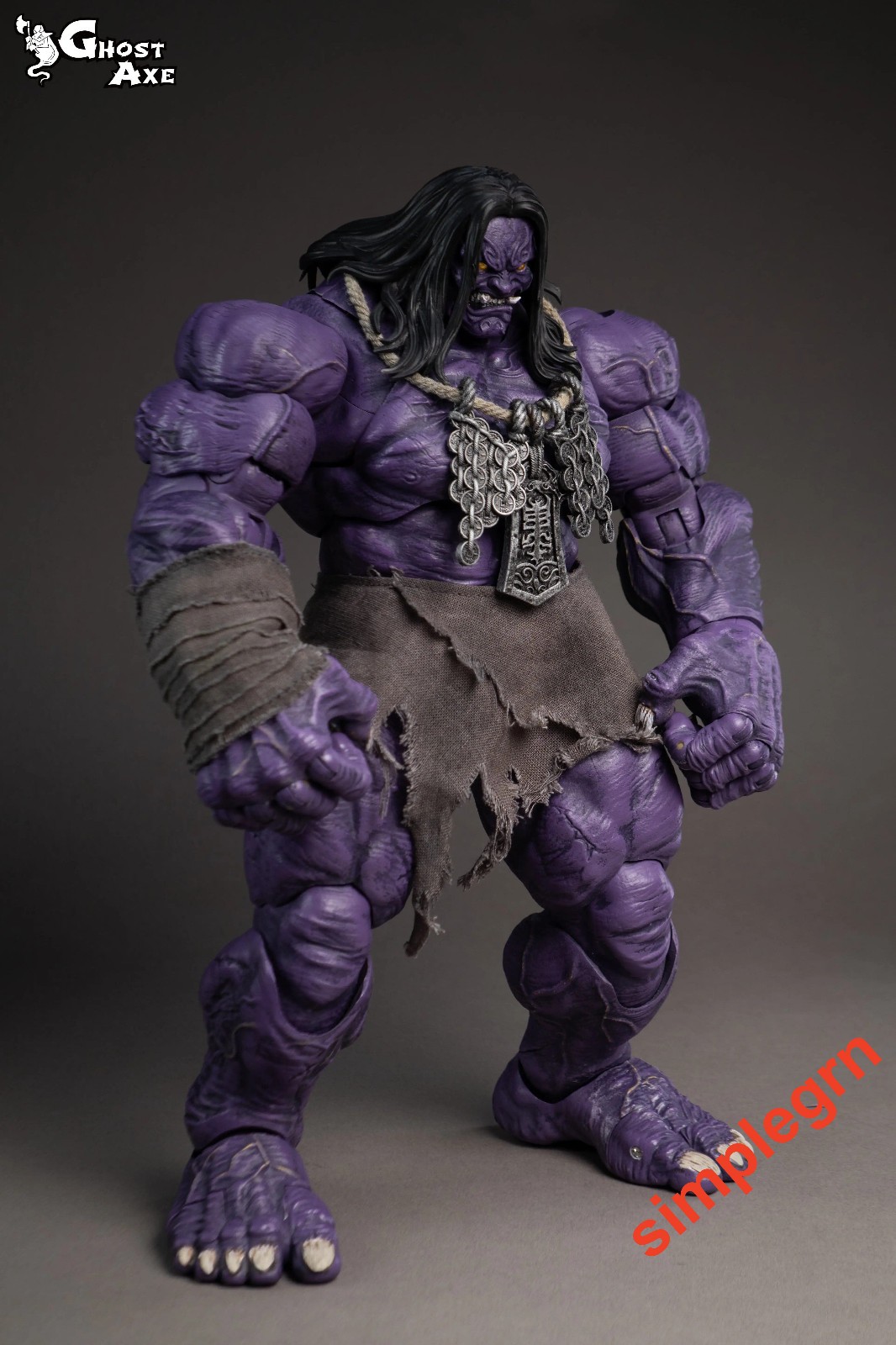 GHOST AXE Studio 1/12 Scale GA002: Chi, Leader of the Four Evils Action Figure