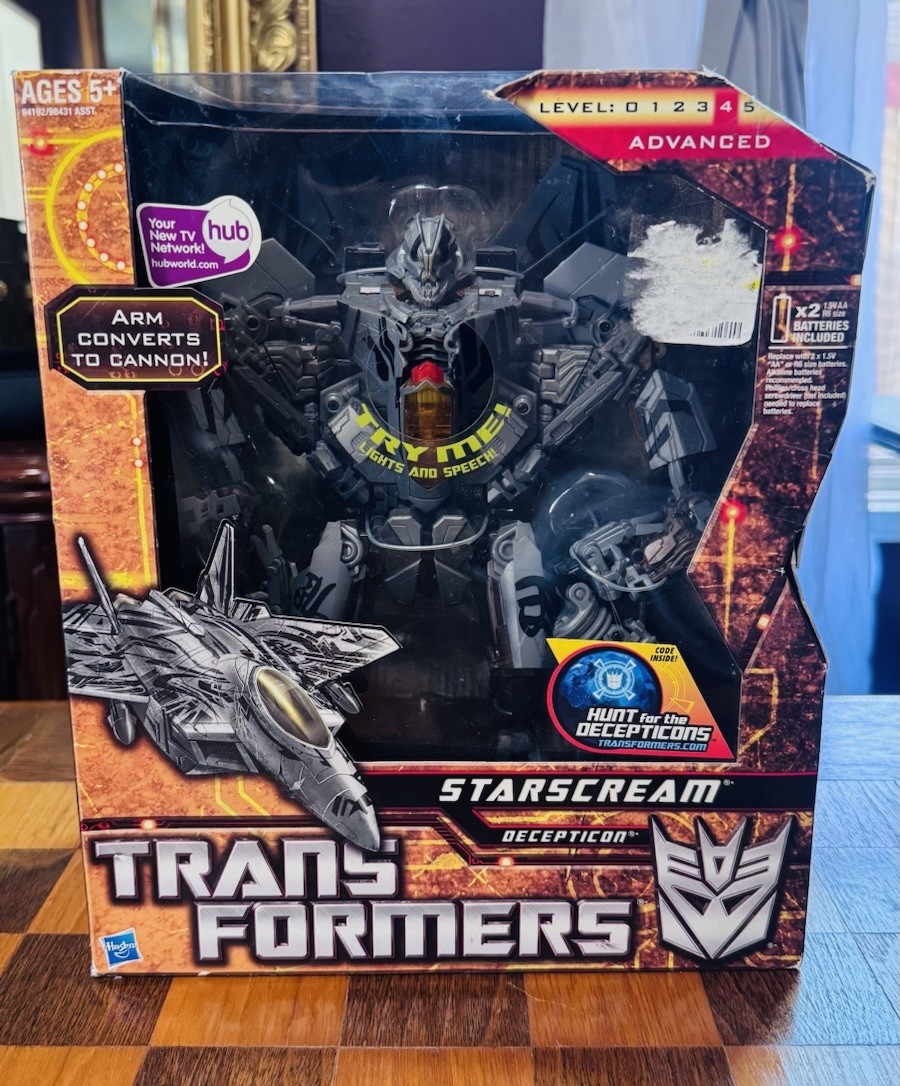 Transformers Hunt For The Decepticons HFTD Leader Class Starscream New