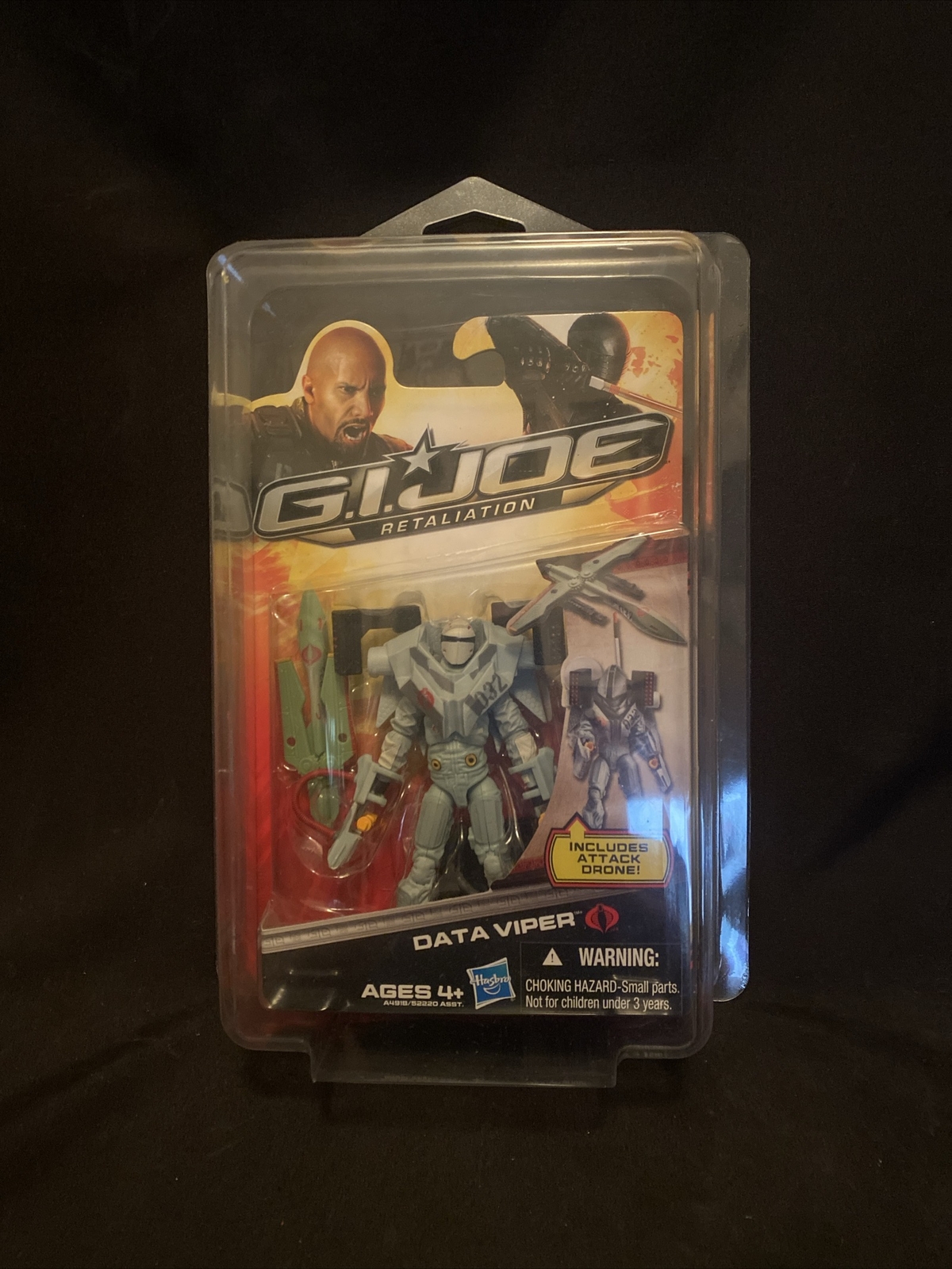 GI JOE Retaliation COBRA DATA VIPER NIB MOC Hasbro 2012