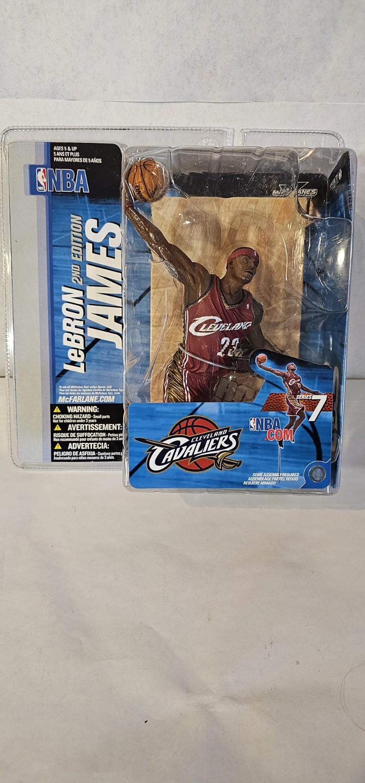 McFarlane SportsPicks LeBron James Cavaliers NBA Series 7 Figure 2nd Edition