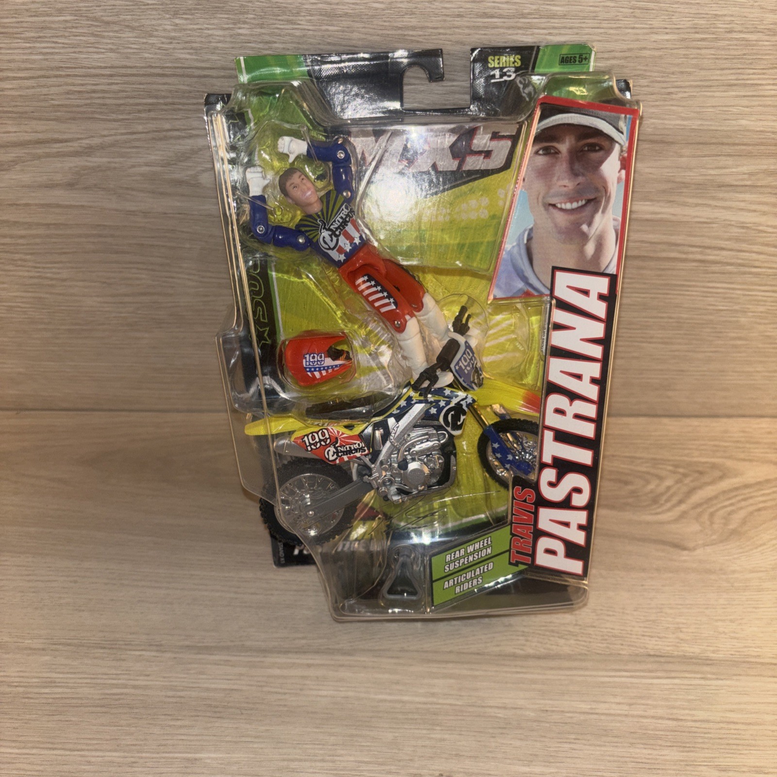 MXS Travis Pastrana Sound FX Series 13 New In Package Jakks Pacific