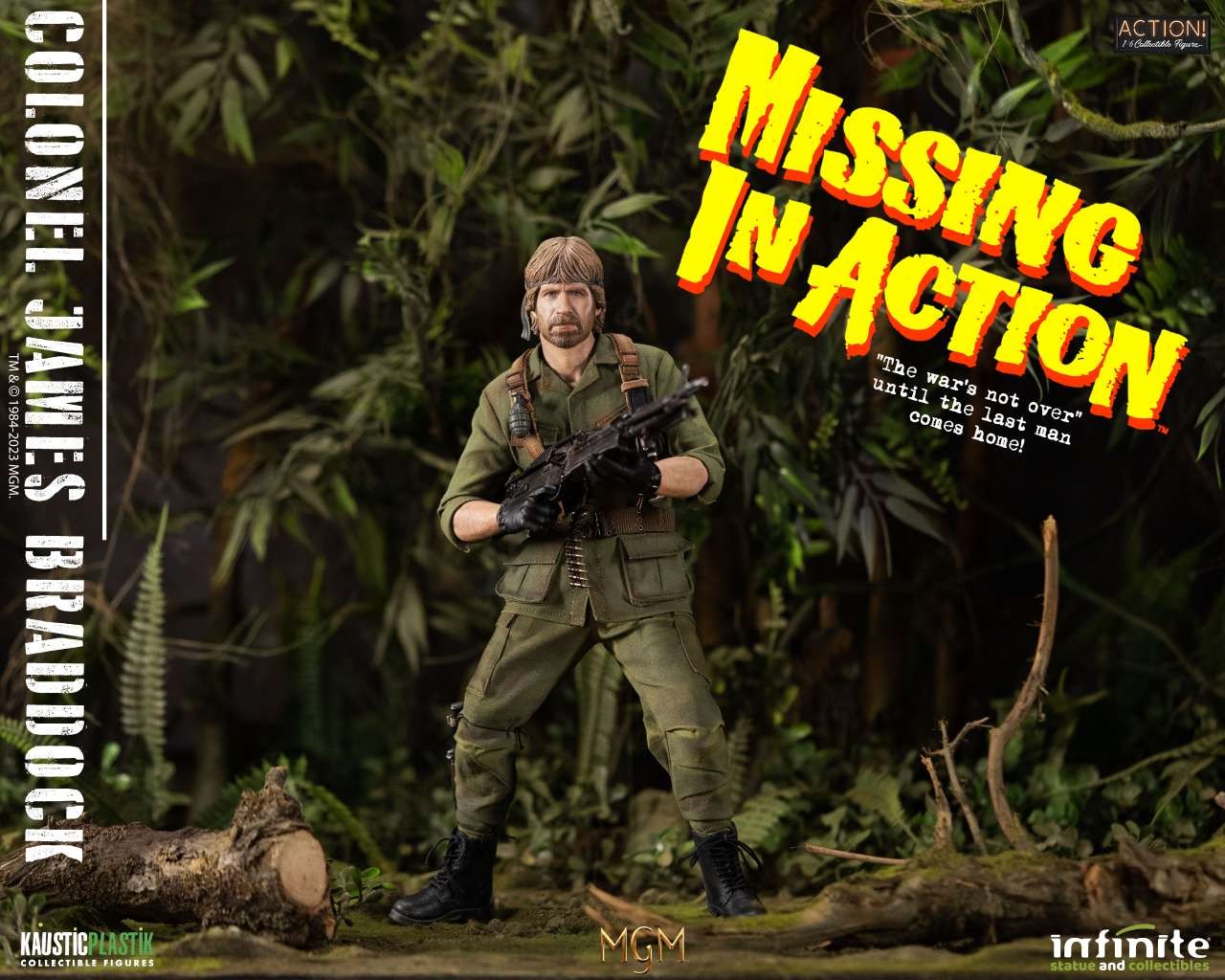Infinite Statue action figure missing in action colonel james braddock 1/6