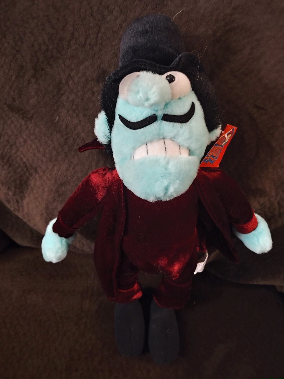 Universal Studios Dudley Do Right Snidley Whiplash Stuffed Plush Doll 15″ NWT