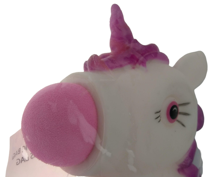 Unicorn Easter Popper Ball 1 set 3 balls Sealed Pop Toy Pink Stars Standing Girl