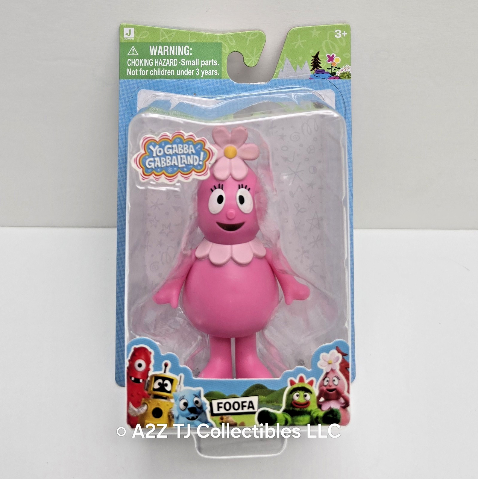 Yo Gabba Gabbaland Action Figure Muno Plex Toodee Brobee Foofa Set of 5 BNOC