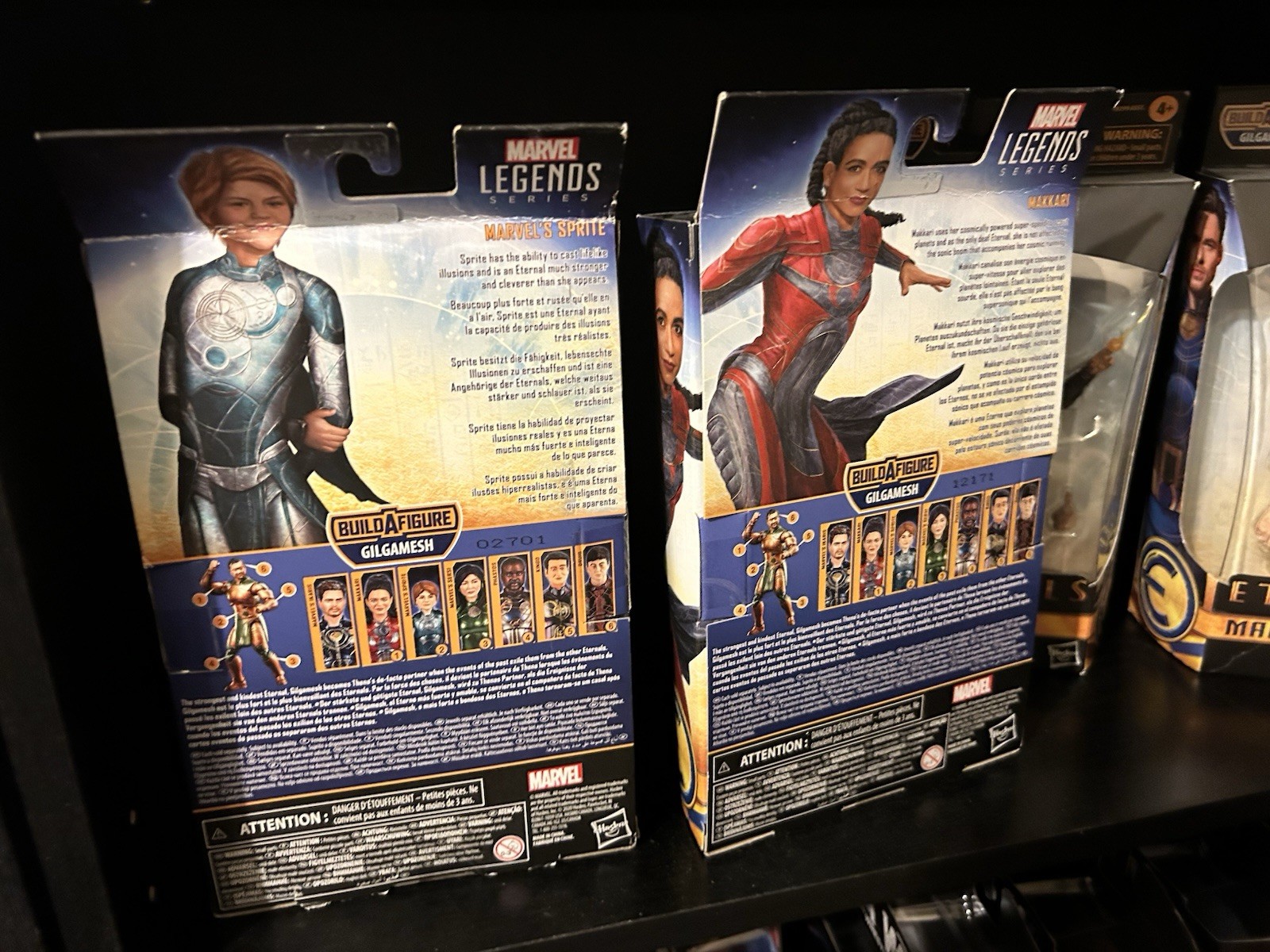 Eternals Gilgamesh Marvel Legends Kro Druig Sersi Ikaris Ajak Kingo Sprite Toys