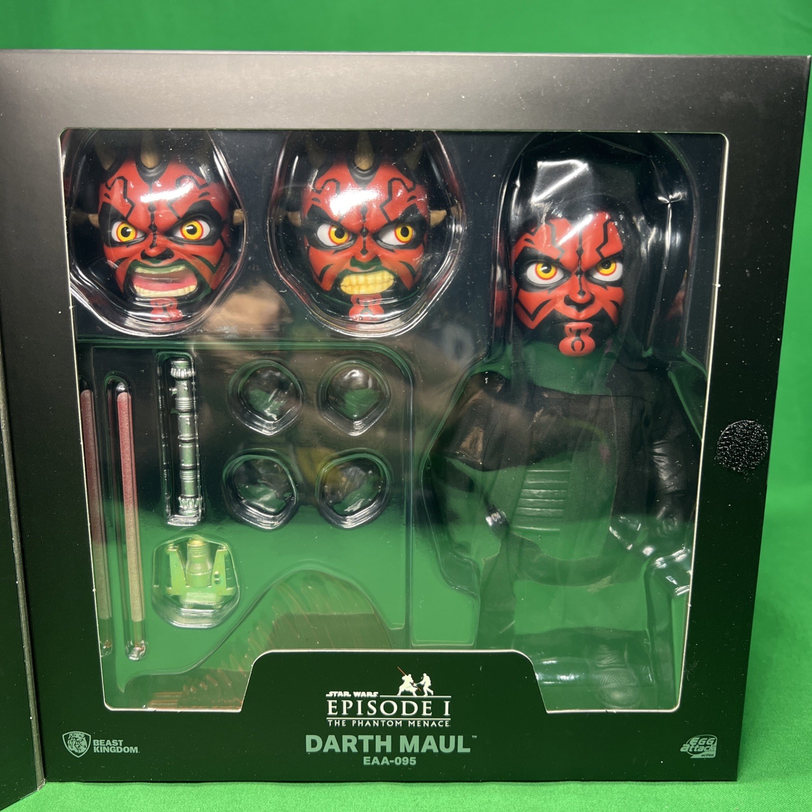 BEAST KINGDOM Darth Maul – Star Wars Action Figure – Egg Attack Action EAA-095