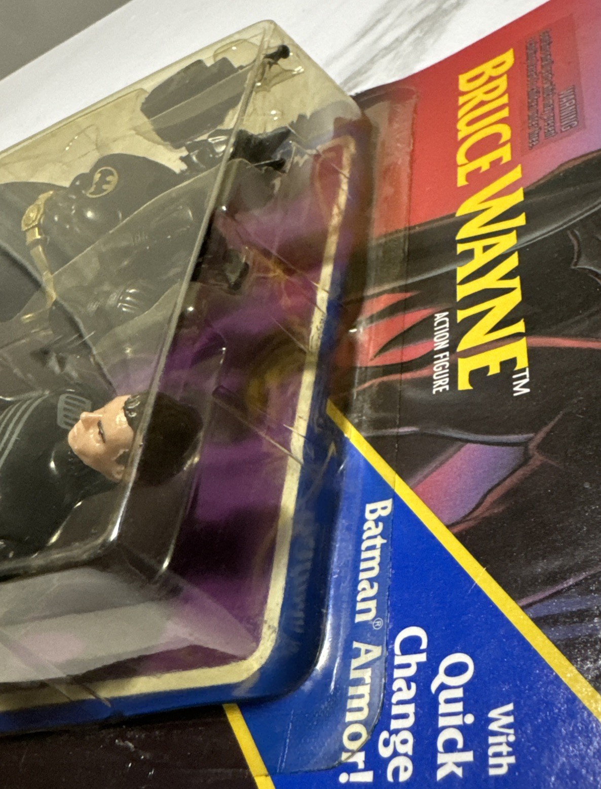 Kenner DC Batman Returns Bruce Wayne Quick Change Figure NEW 1991
