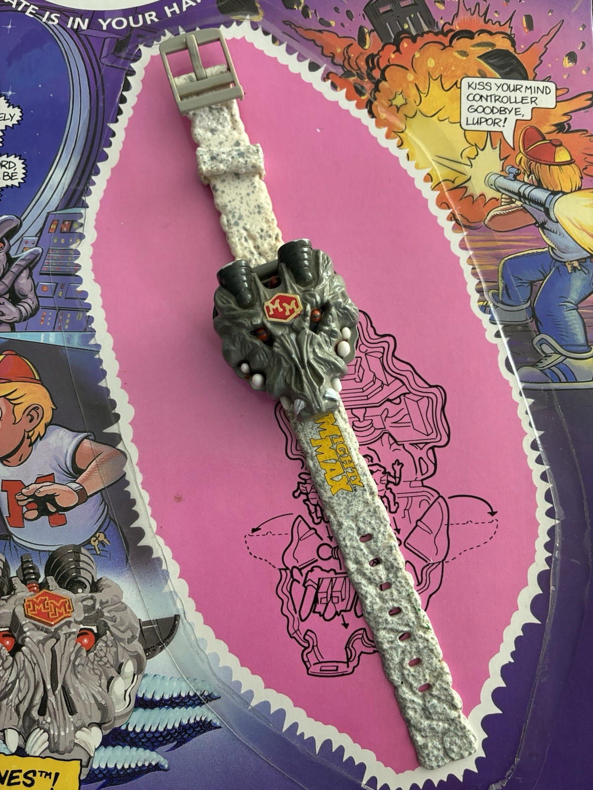 Mighty Max Wolfship 7 Watch – RARE!