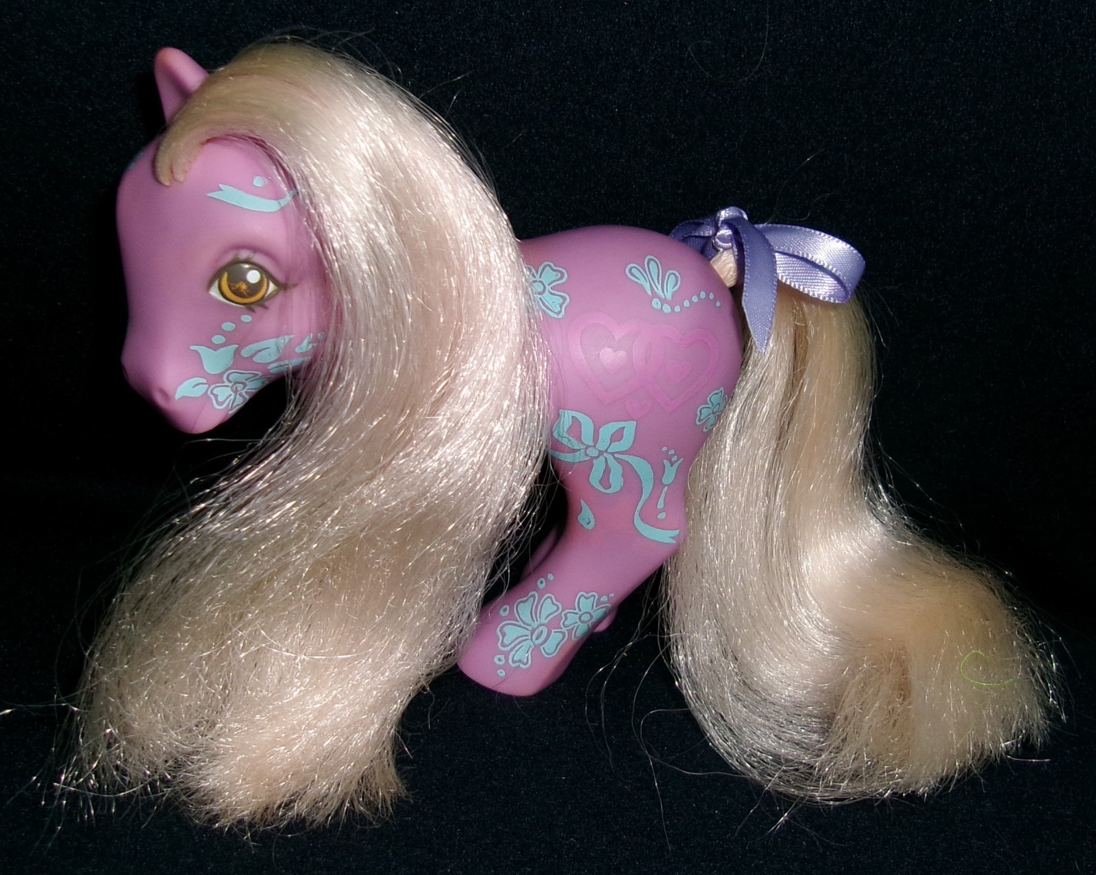 My Little Pony MLP Vintage Flower Fantasy Flowerbelle VERY GOOD pink hair G1