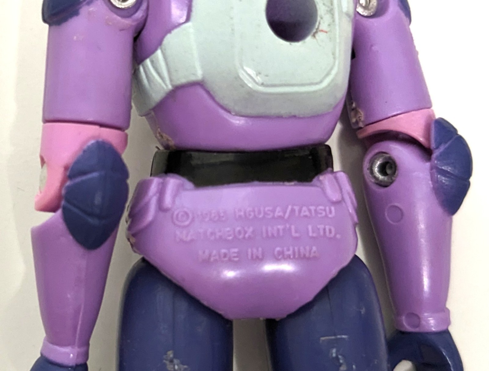 Vintage 1985 Robotech Micronized Zentraedi Warrior 3.75″ Figure With Helmet