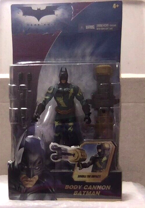 Batman Body Cannon Batman The Dark Knight DC Comic Action Figure Mattel (NEW)